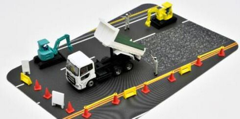 ザ トラックコレクション 道路工事現場 ダンプセットA 【トミーテック