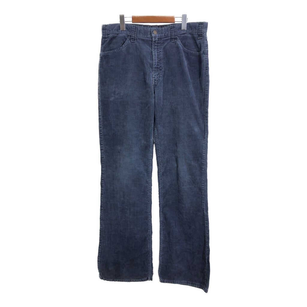 80年代 Levi's リーバイス 716 コーデュロイパンツ ネイビー
