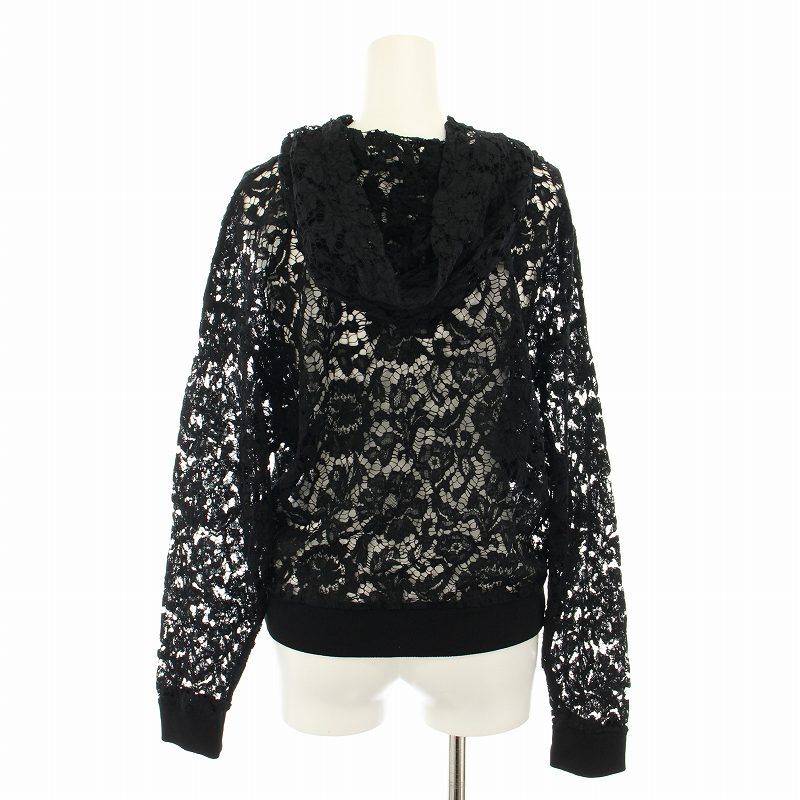 VALENTINO - ヴァレンティノ VB3MF08I649 VLTNロゴレースレイヤーパーカー ヴァレンティノ VB3MF08I649 VLTNロゴレースレイヤーパーカー