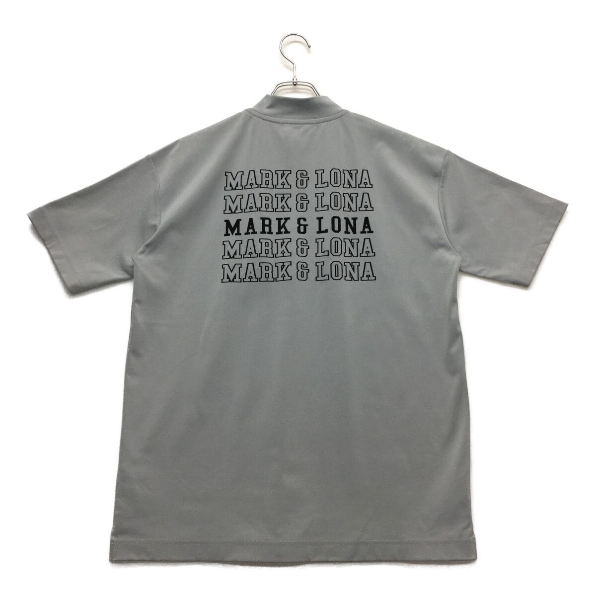 MARK＆LONAグレーの半袖 シャツ