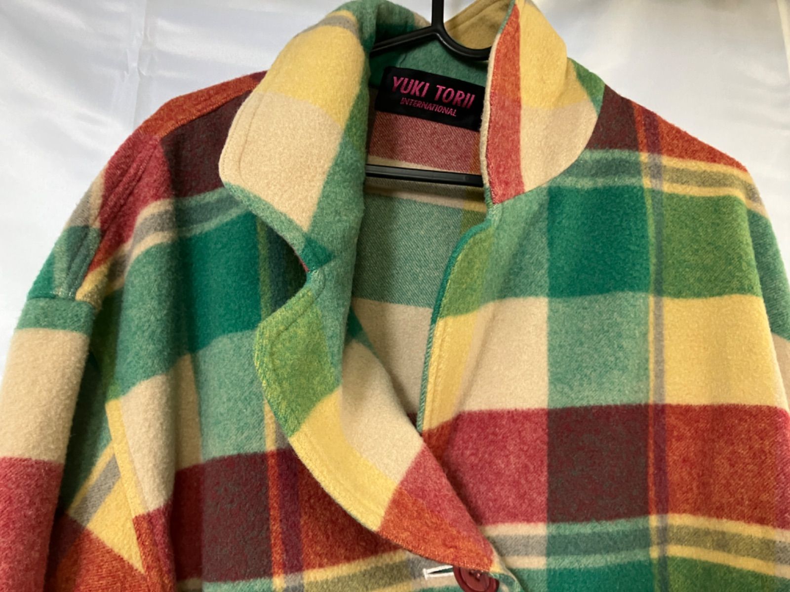 3042◆YUKI TORII(ユキトリイ)カラフルモヘアコート★9号 ☆YUKI TORII カラーコート サイズ9 - メルカリ