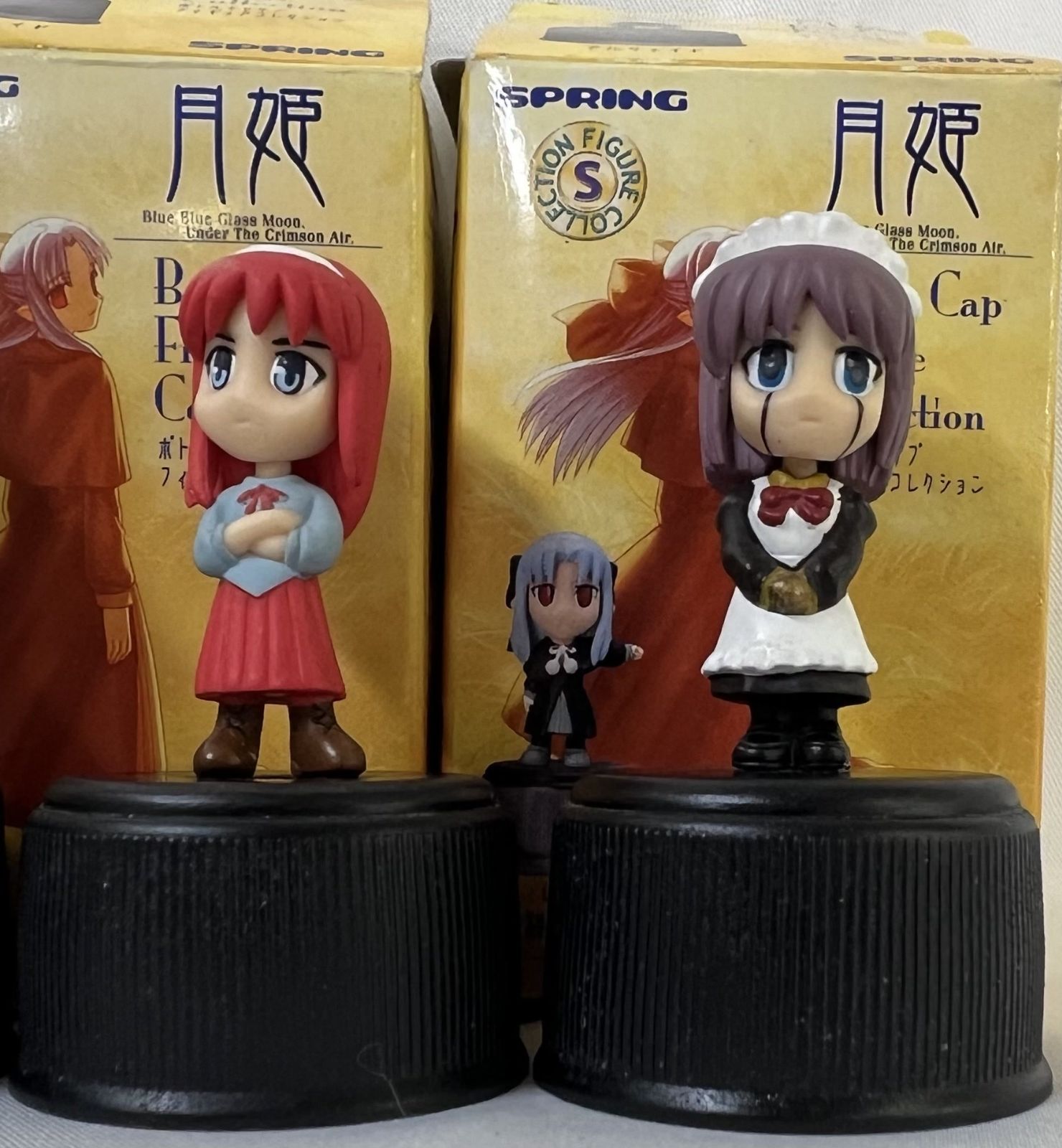 【新品未開封】TYPE-MOON 月姫ボトルキャップコレクション　フィギュア 月姫 ボトルキャップフィギュアコレクション 全14種＋別