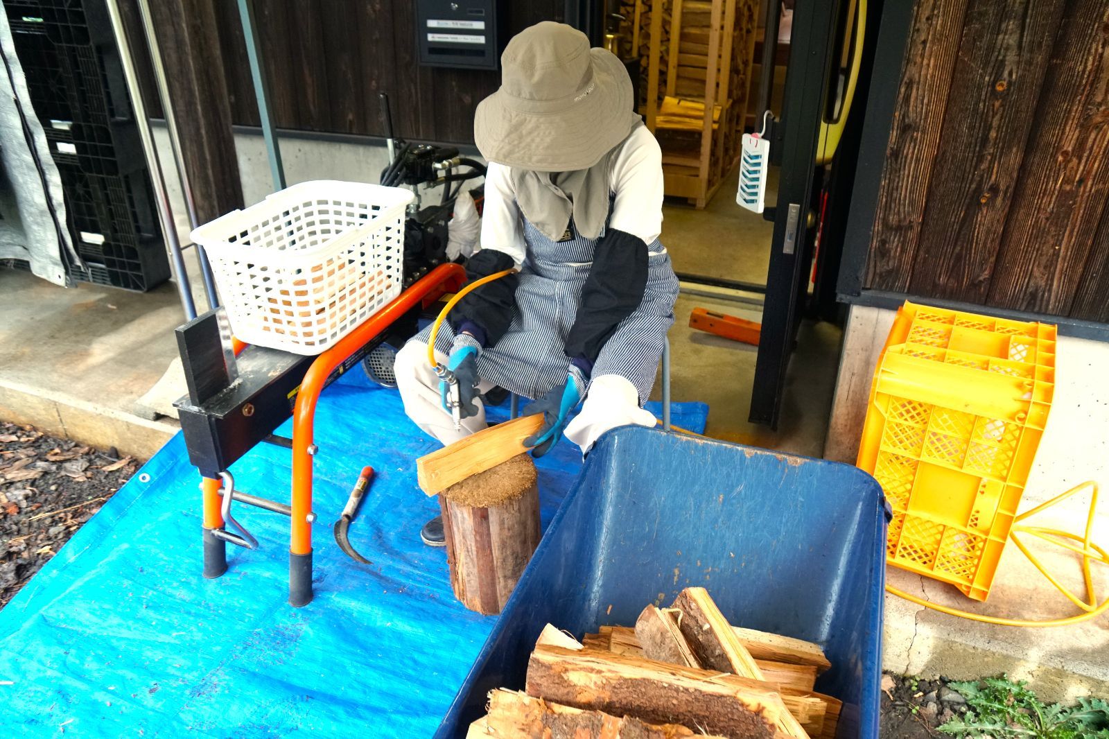 広葉樹乾燥薪 20㎏ 120サイズ×5箱 100kg 配送地域 OLIVEOS_COM_TR