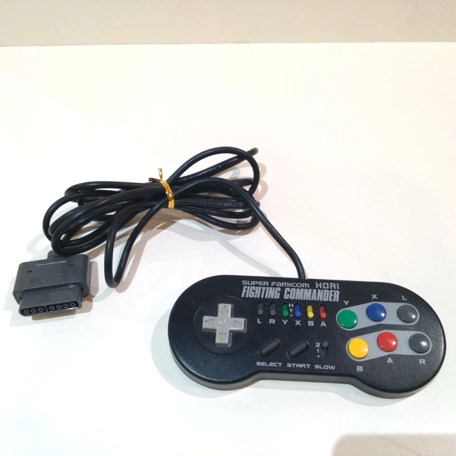 726 ホリ スーパーファミコン ファイティングコマンダー HSJ-14 HORI 