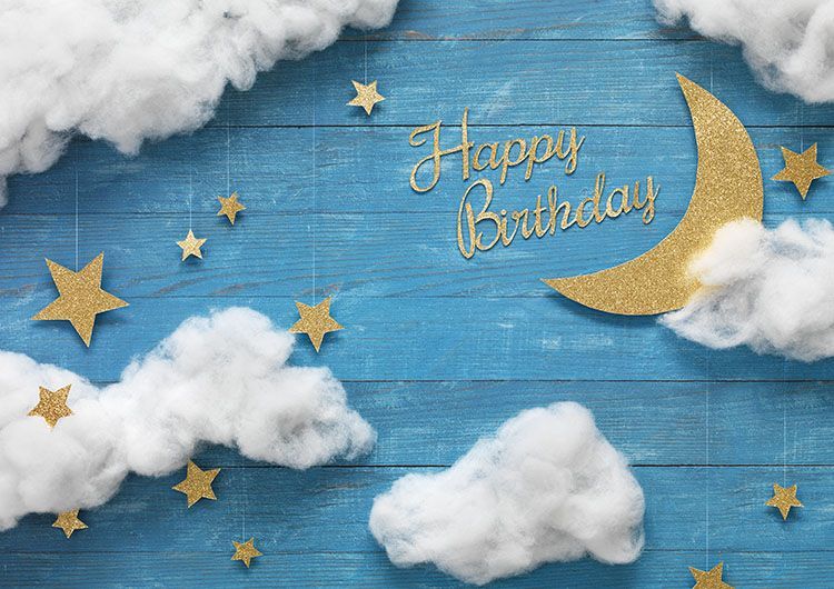 誕生日 背景 壁紙 イエスタ Happy Birthday ナイトスカイ メルカリshops