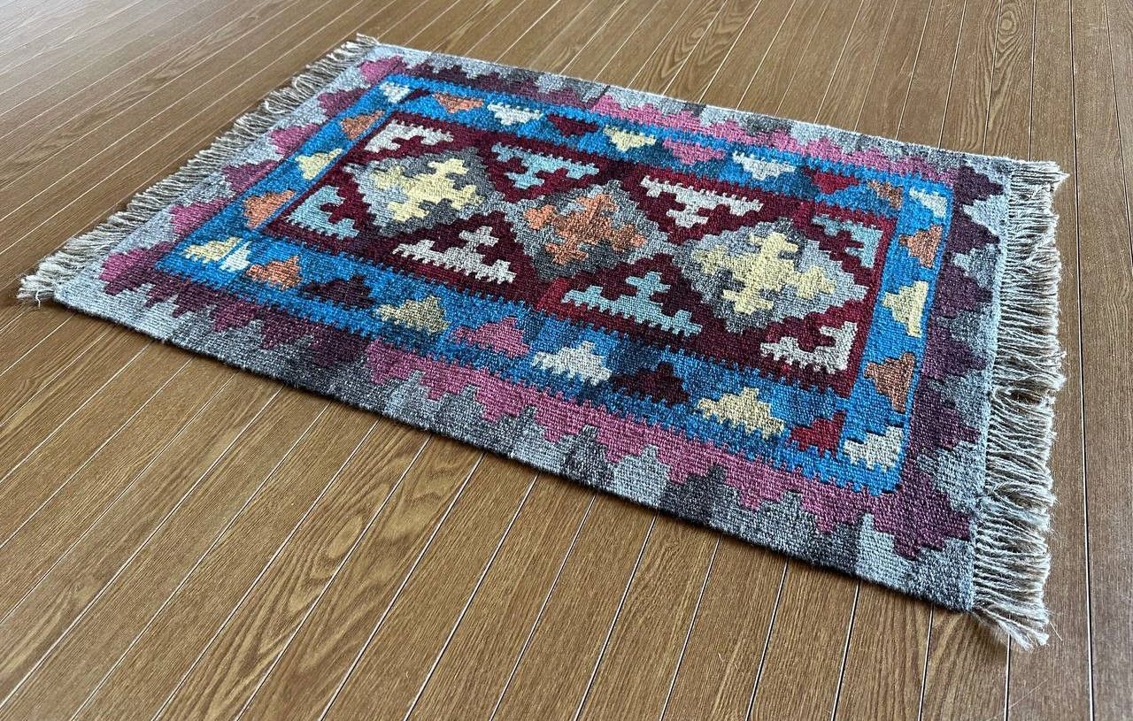 85 ×60】イラン直輸入☆シーラーズ産キリム・KILIM□2927-12-H 【公式