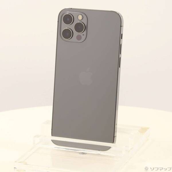 〔中古品〕 iPhone12 Pro 256GB グラファイト MGM93J／A SIMフリー【258】
