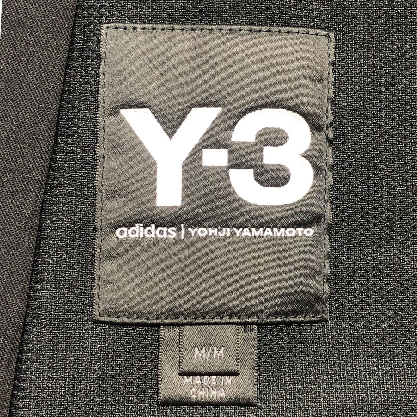 Y-3(ワイスリー) CRFT 3STP LONG TRACK TOP ロング トラック ジャケット FN5752 M ブラック コート Yohji  Yamamoto adidas ウール コート - メルカリ