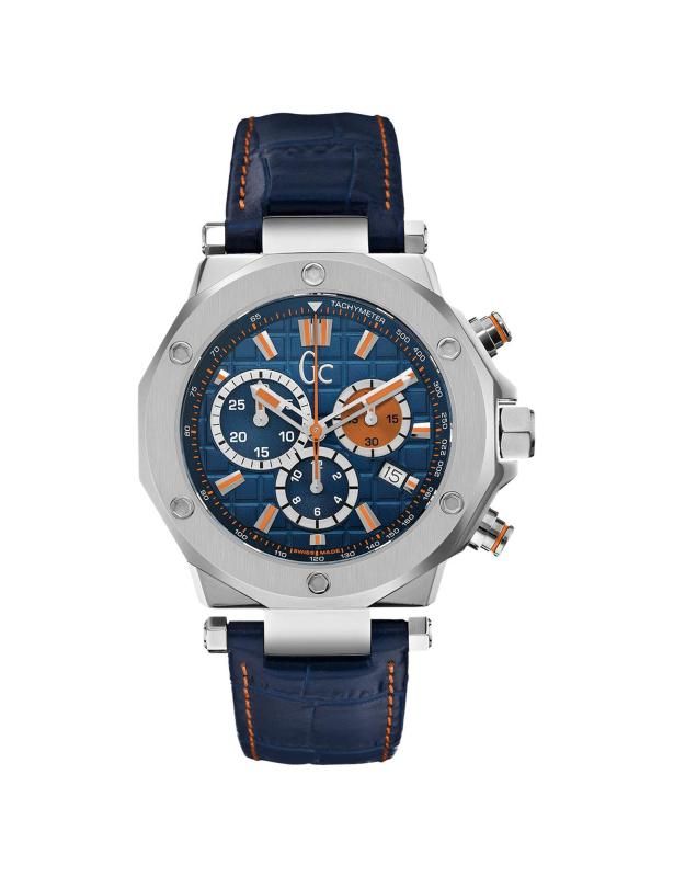 Guess Collection メンズ クロノグラフ クォーツウォッチ ブルー