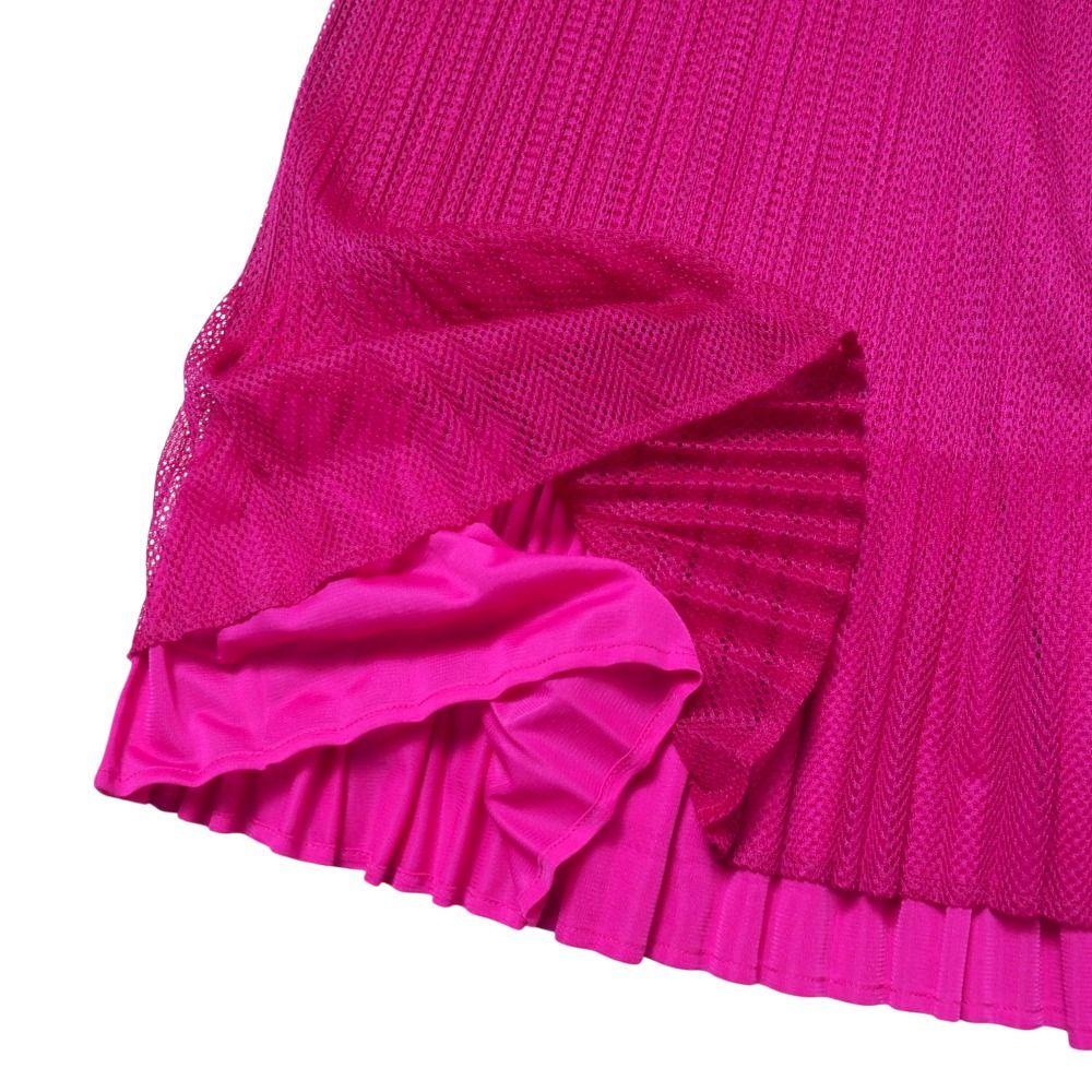 PLEATS PLEASE ISSEY MIYAKE(プリーツプリーズイッセイミヤケ) フリンジメッシュT 中古 古着 0404 PLEATS PLEASE ISSEY MIYAKE - PLEATS PLEASE ISSEY MIYAKE