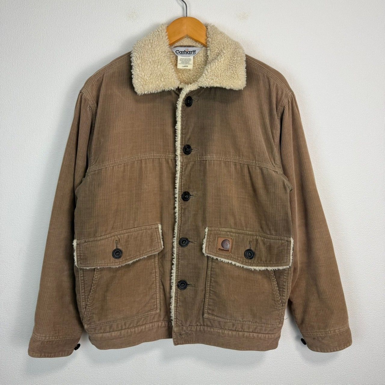 Carhartt Corduroy Sherpa Jacket ボア襟ジャケット