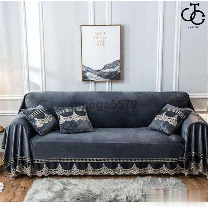 マルチカバー ソファーカバー 2人掛け 3人掛け かけるだけ 肘付き 肘なし ソファカバー ゴージャス カウチカバー 厚手 保護カバー 防汚 防