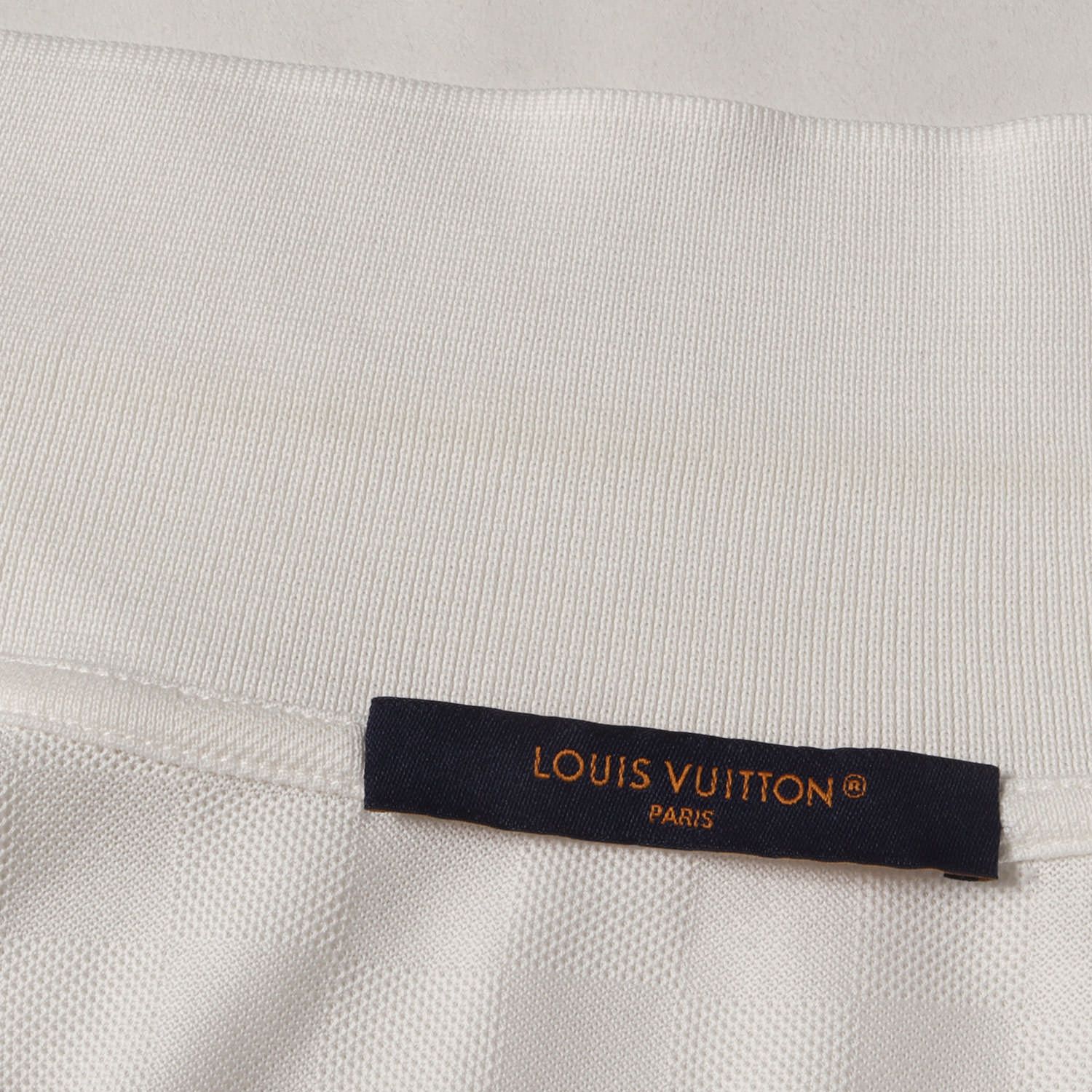 LOUIS VUITTON ルイヴィトン ポロシャツ ホワイト 白 サイズ:S | 24SS
