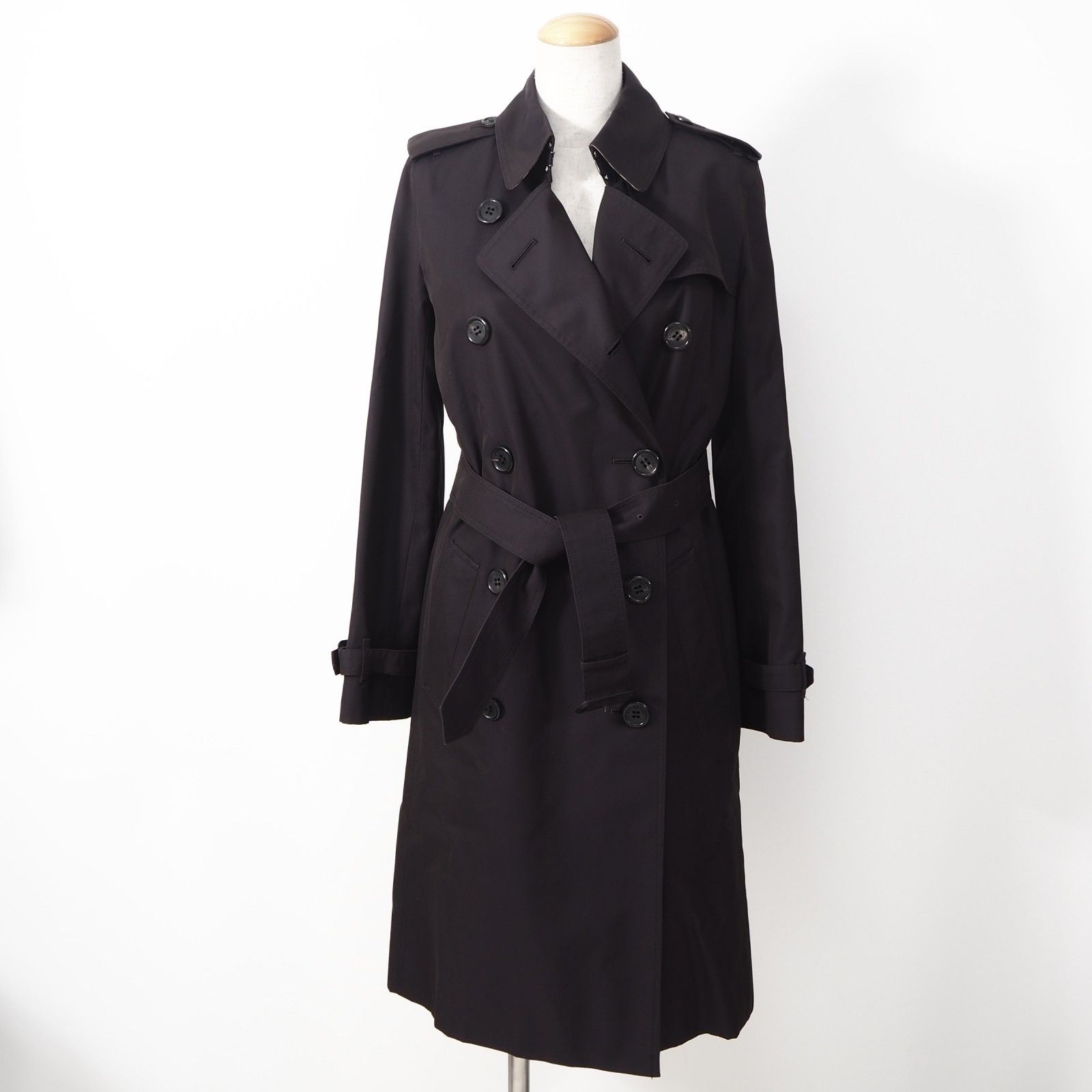 美品 BURBERRY London トレンチコート 38 パープル BURBERRY - 美品 バーバリー ロンドン BURBERRY LONDON コート