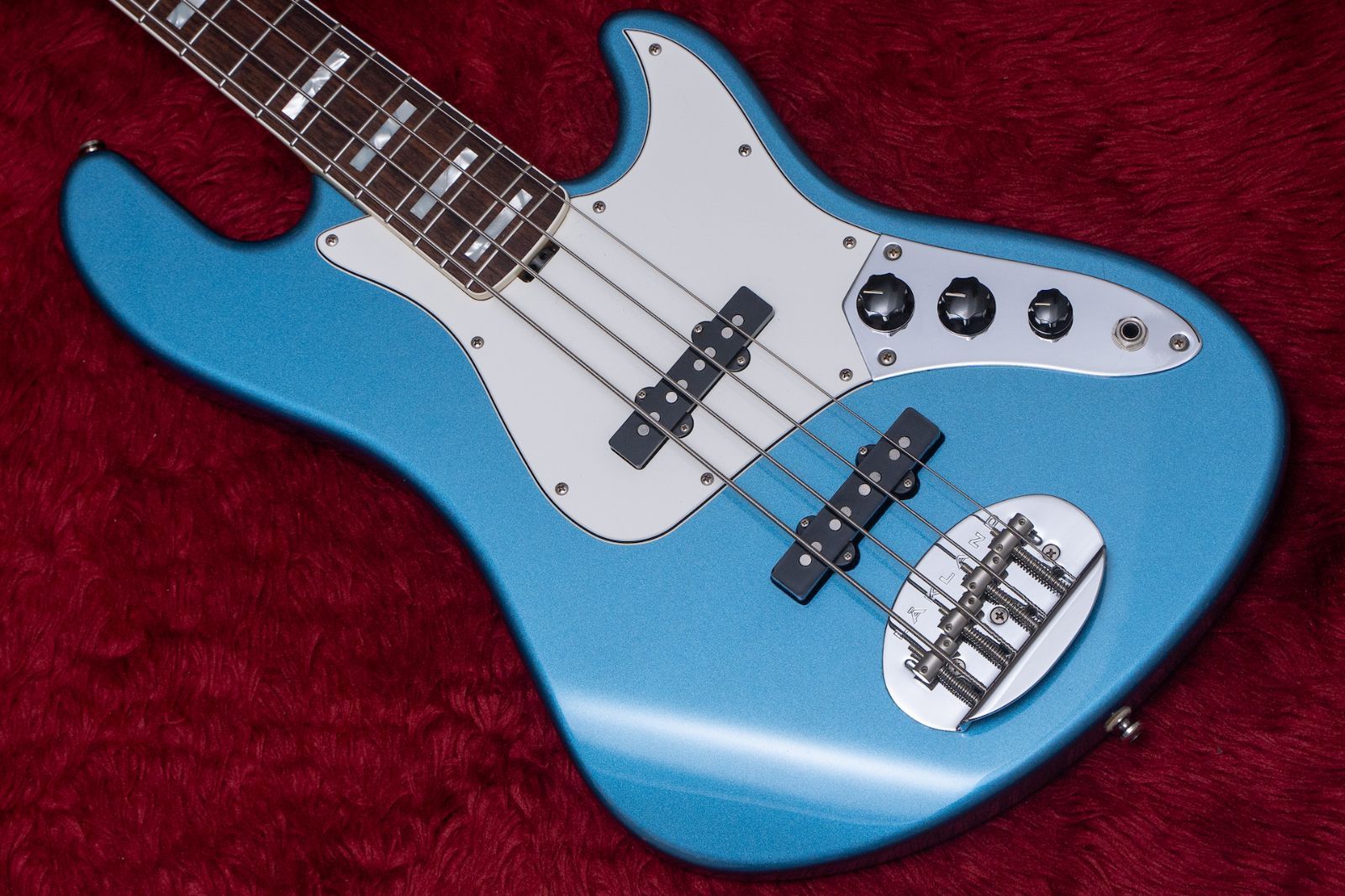 LAKLAND エレキベース 日本製 青 LAKLAND