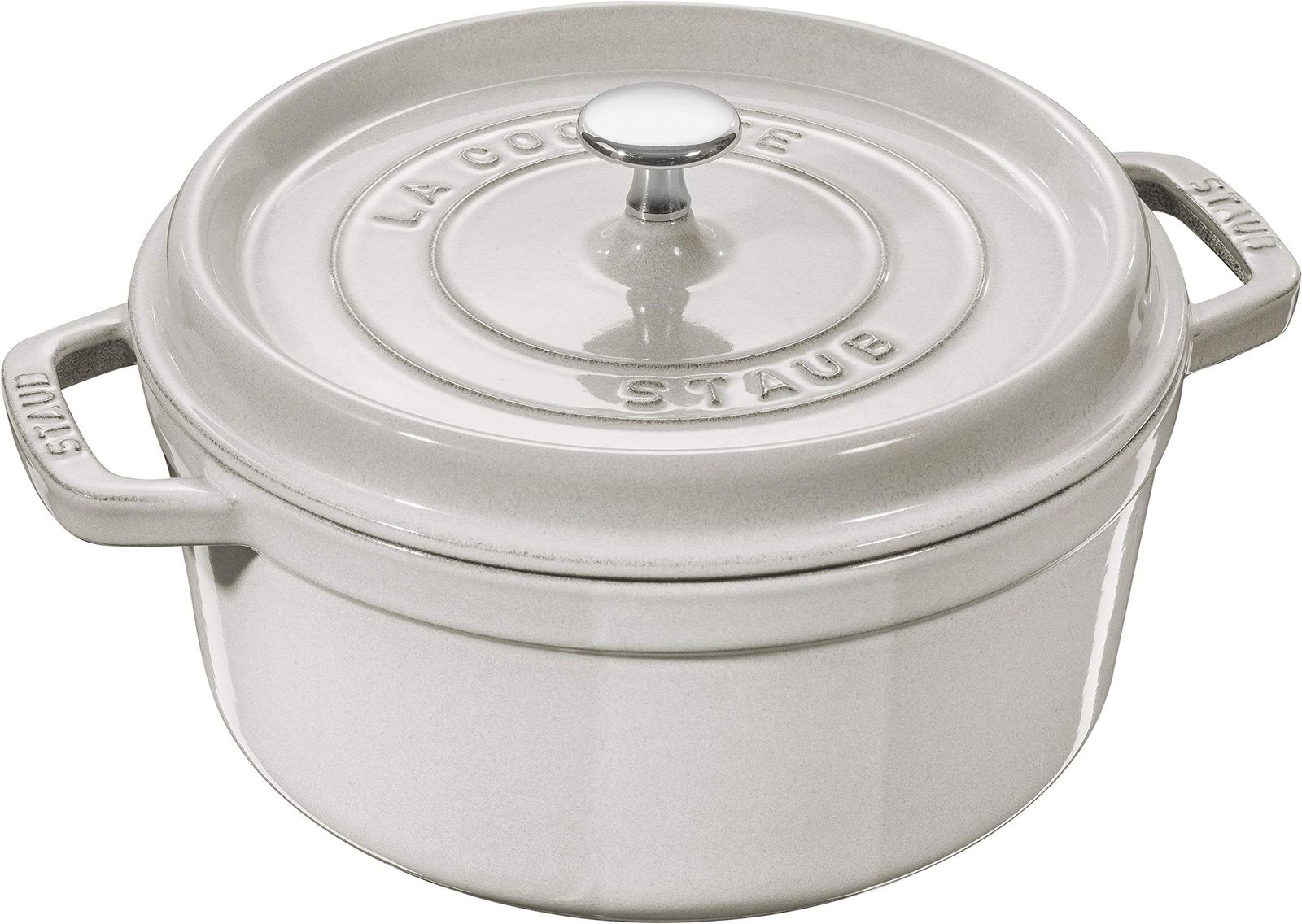 staub ストウブ ピコ ココット ラウンド カンパーニュ 20cm 両手 鋳物 ホーロー 鍋 IH対応 シリアルナンバー付き日本正規販売品 La Cocotte Ro 04 カンパーニュ 01 ココットのみ 20cm 01 正規品