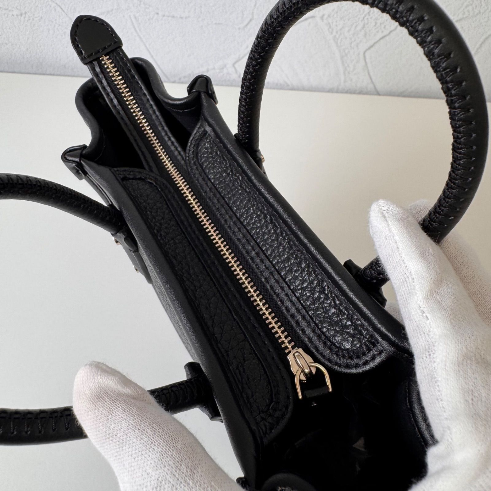 美品✨ ケイトスペード　スモールエラ　2wayハンドバッグ　ペブルレザー　黒 ケイトスペード KATE SPADE バッグ トートバッグ 斜めがけ 2way