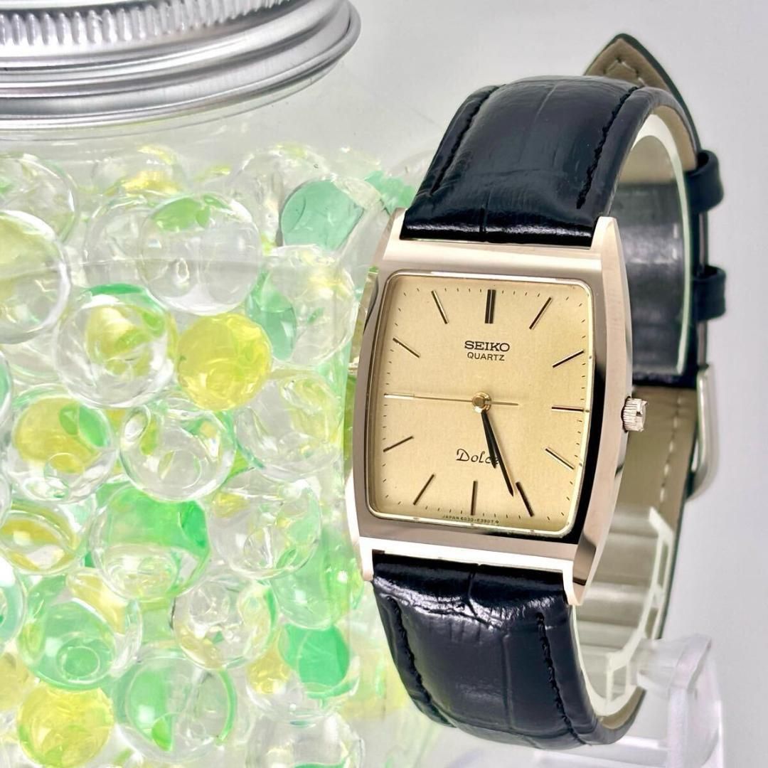 美品/新品電池】 SEIKO セイコー Dolce ドルチェ メンズ 腕時計