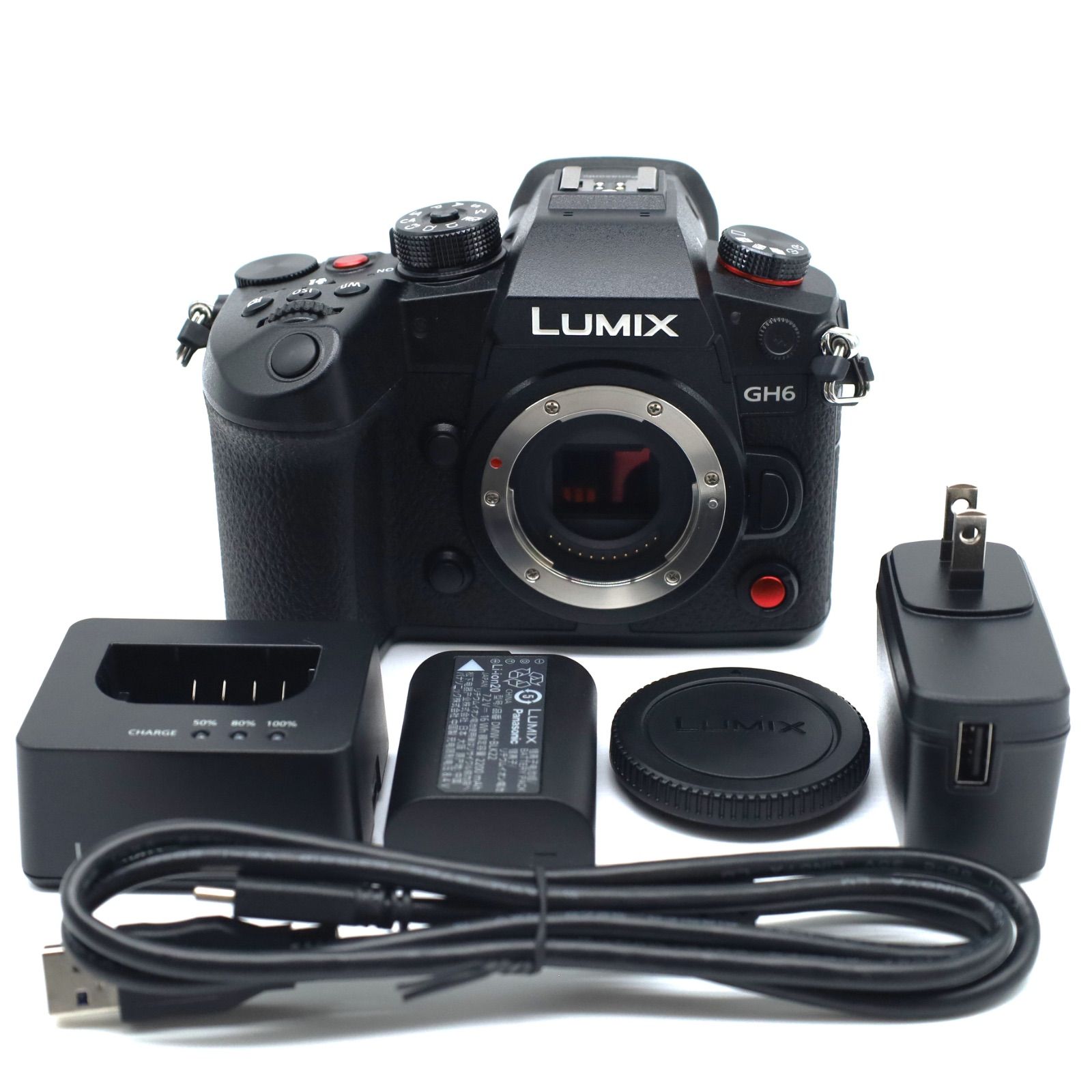 上品 LUMIX GH6 ボディ シャッター数397回