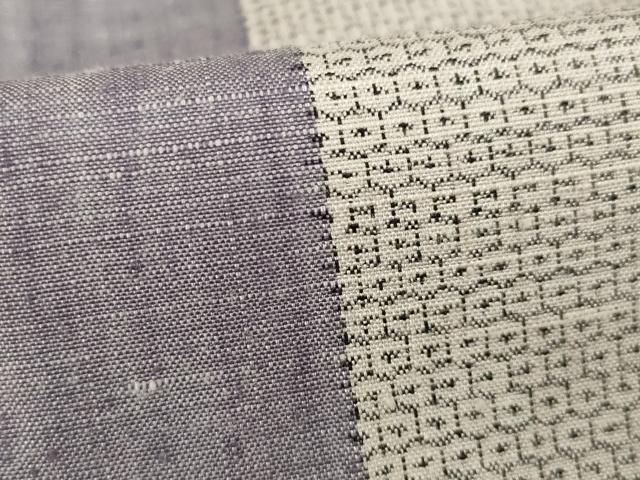 平和屋着物●本場結城紬　重要無形文化財　100亀甲　間道　正絹　逸品　AAAZ4967ck 平和屋着物○本場結城紬 重要無形文化財 100亀甲 間道 正絹 逸品