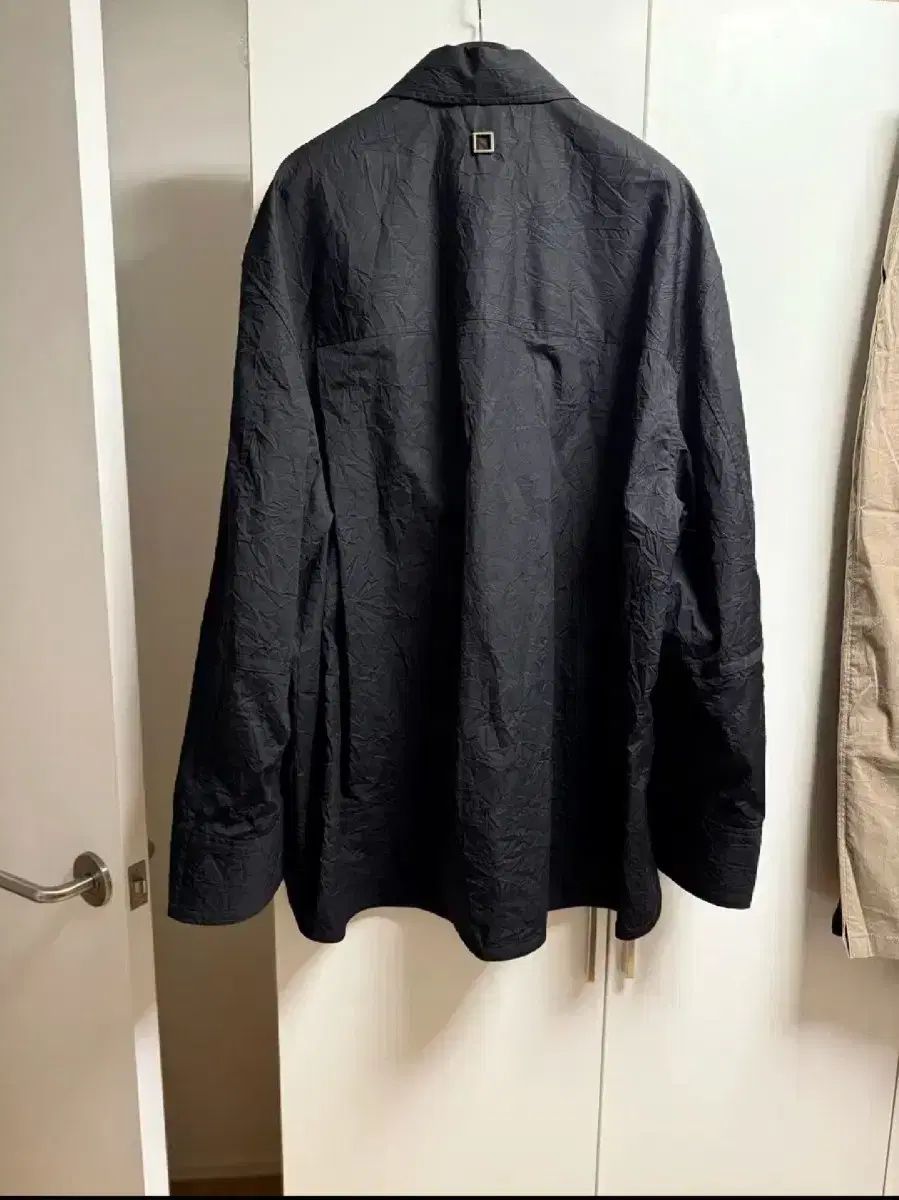 沢北栄治 深津 一成 オーバーサイズ クリンクル シャツ