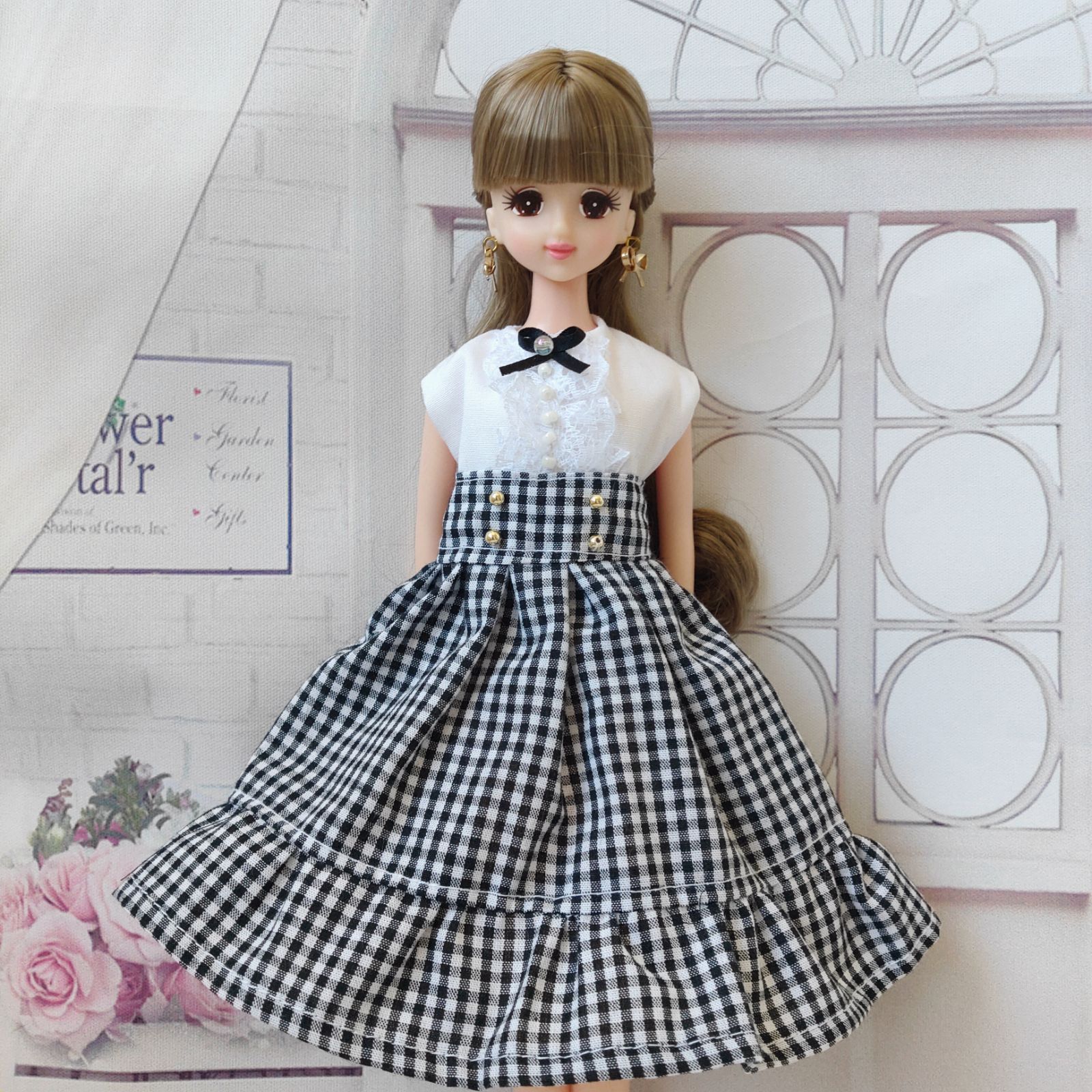 ジェニーちゃん服、リカちゃん服、ハンドメイド 8月新作》リカちゃん服ジェニーちゃん服088 - メルカリ
