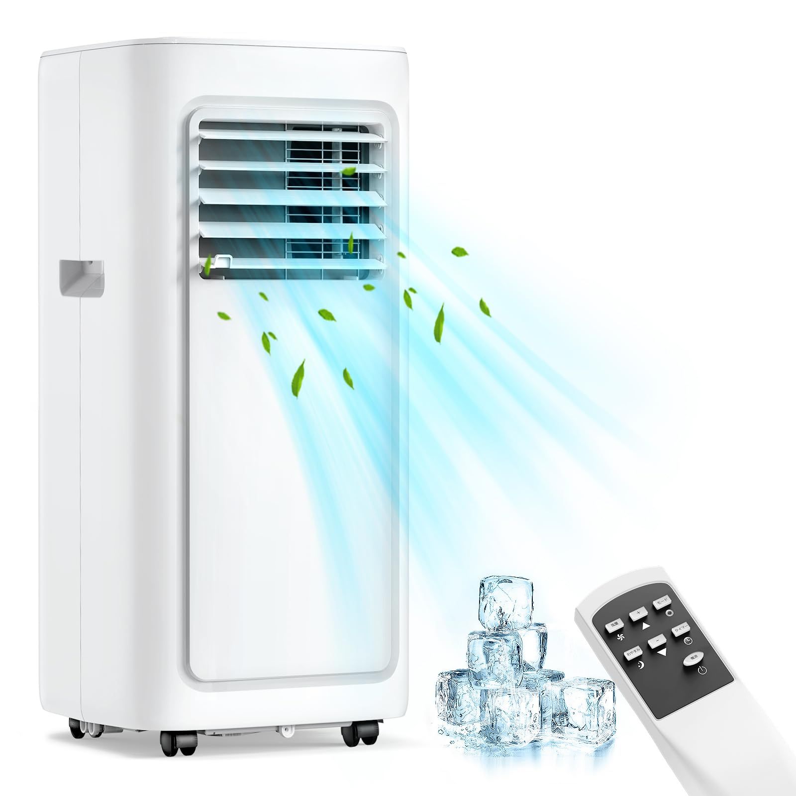 JYWINA スポットクーラー 家庭用 移動式エアコン2025新型冷房8畳 2.35kW ノンドレン 除湿35L|日 小型 ポータブルクーラー スポットエアコン 静音 業務用 冷房 置き型エアコン ポータブル 移動式クーラー 工事不要 窓用 ６畳 8畳 冷…