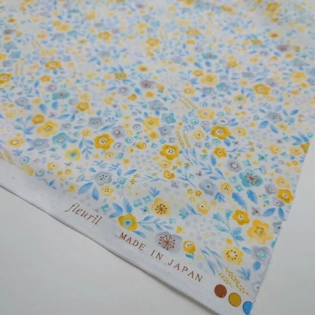 シーチング　fleuril　プチフラワー　花　小花　3色セット　108cm　計115cm