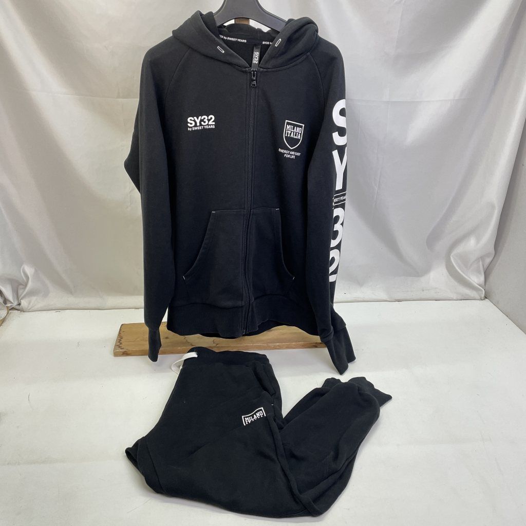 SY32 by SWEET YEARS セットアップ ブラック XL SY32 by SWEET YEARS