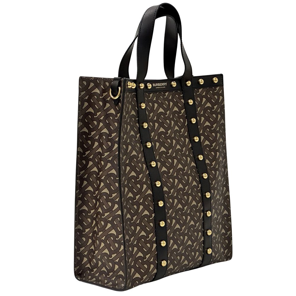バーバリー手提げバツク ミニ ペグ ダッフルバッグ (ライケン) - ウィメンズ | Burberry