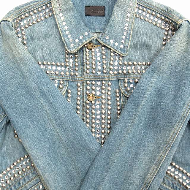 エディ期　サンローランパリ デニムジャケット 2015SS サイズ　M Saint Laurent Paris(サンローランパリ) デニムジャケット597064
