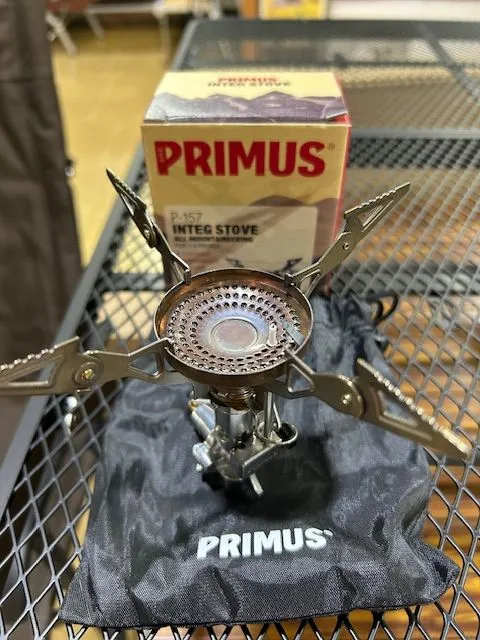 廃盤品　レア　PRIMUS P-251 ツーバーナーコンロ PRIMUS (プリムス) ファイヤーフレーム・ツーバーナー P-251