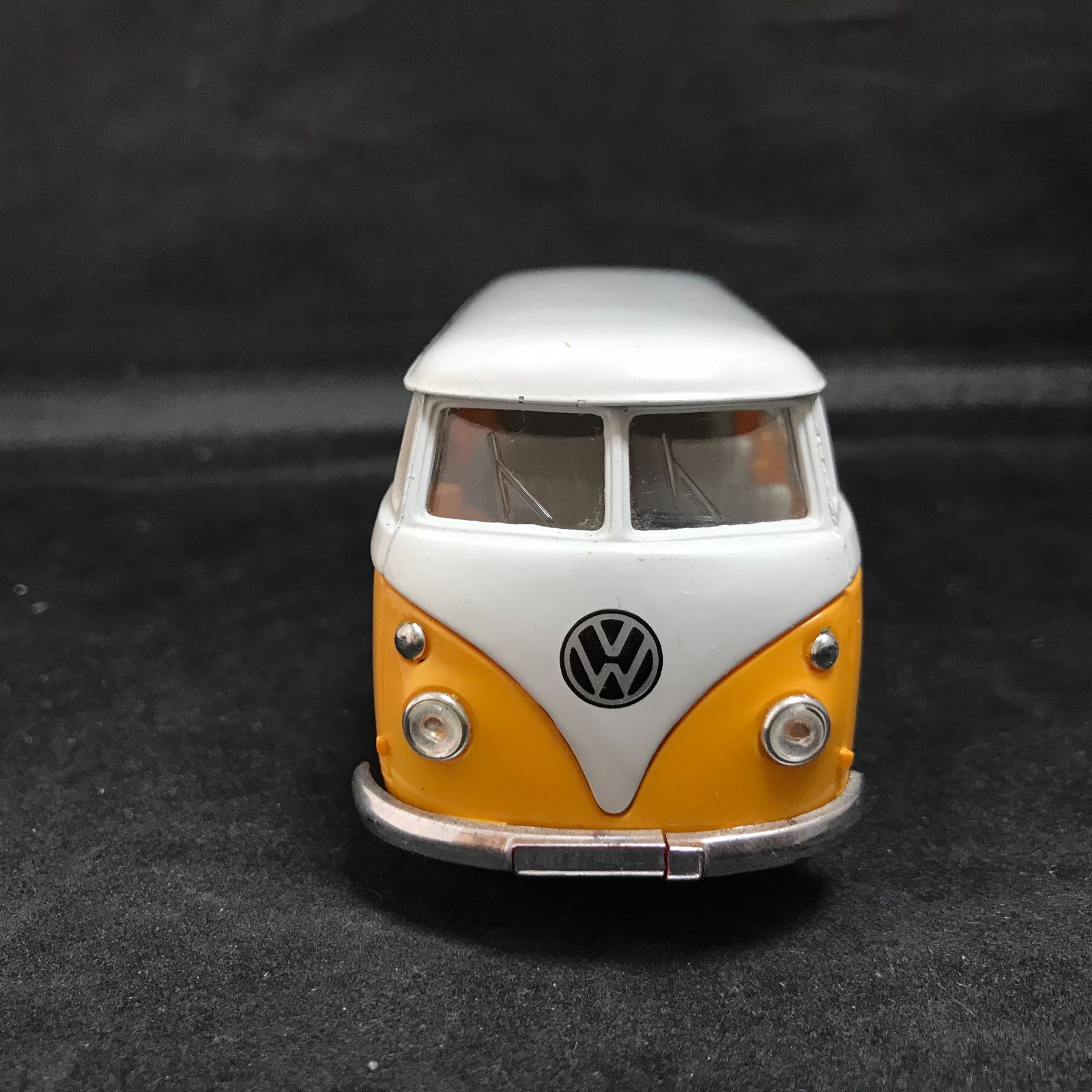 3059 WELLY NO.9764 Volkswagen Microbus(1962)黄色 プルバックカー