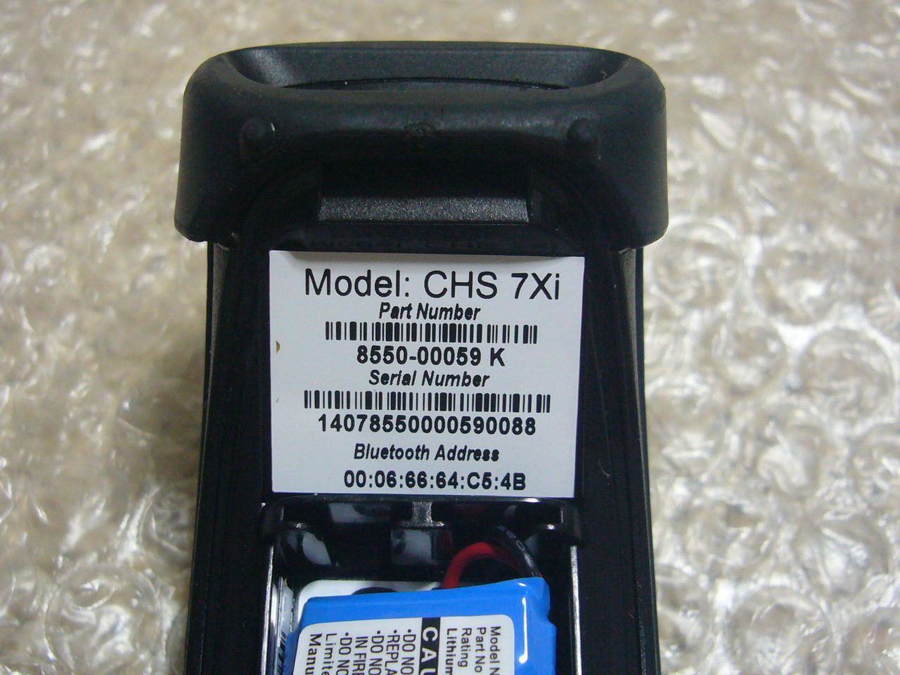 ソケットモバイル CHS 7Xi 2Dバーコードリーダー 電池新品