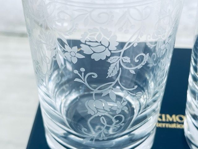 ［新品未使用］ＭＩＫＩＭＯＴＯ　ペアグラス　マドラー【パール付き】 未使用保管品 MIKIMOTO ミキモト ペアグラス マドラー付き 贈答