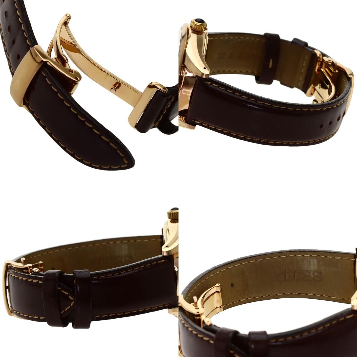 【美品】セイコー 麻布テーラー 500本限定 SDGM008 6R15-03C0 closer0510_785882