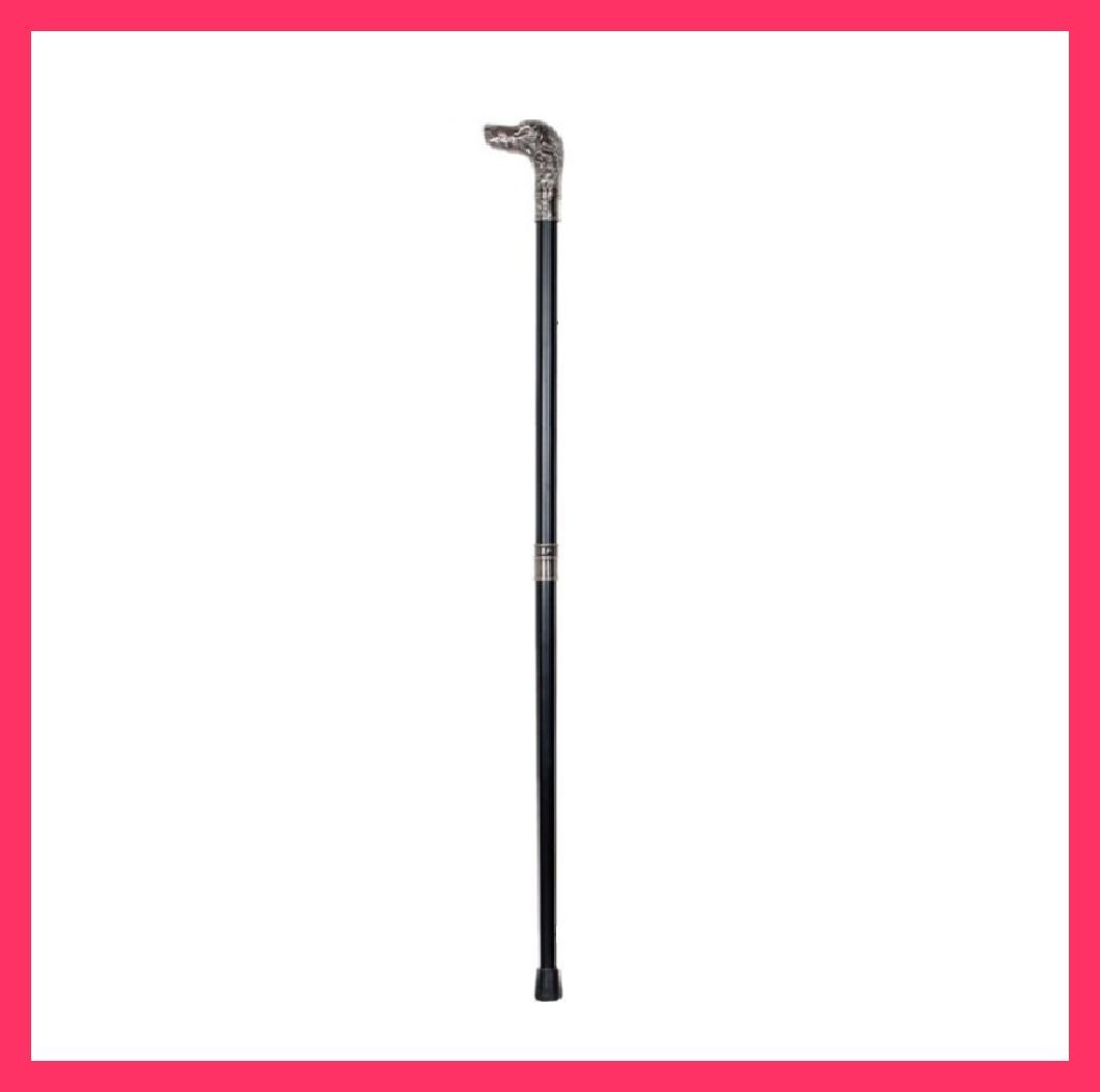 スタッフおすすめ 杖 ドッグ 犬 つえ ステッキ おしゃれ 銀 男性 女 スピード発送杖 ドッグ 犬 つえ ステッ おすすめ おしゃれ かわいい 人気 20201118-2