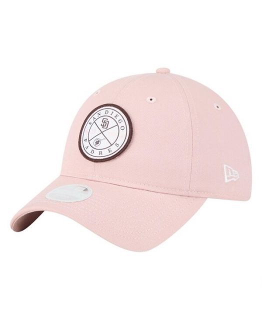 送料無料 ニューエラ レディース 帽子 アクセサリー Women s Pink San Diego Padres Bloom 9TWENTY Adjustable Hat Pink