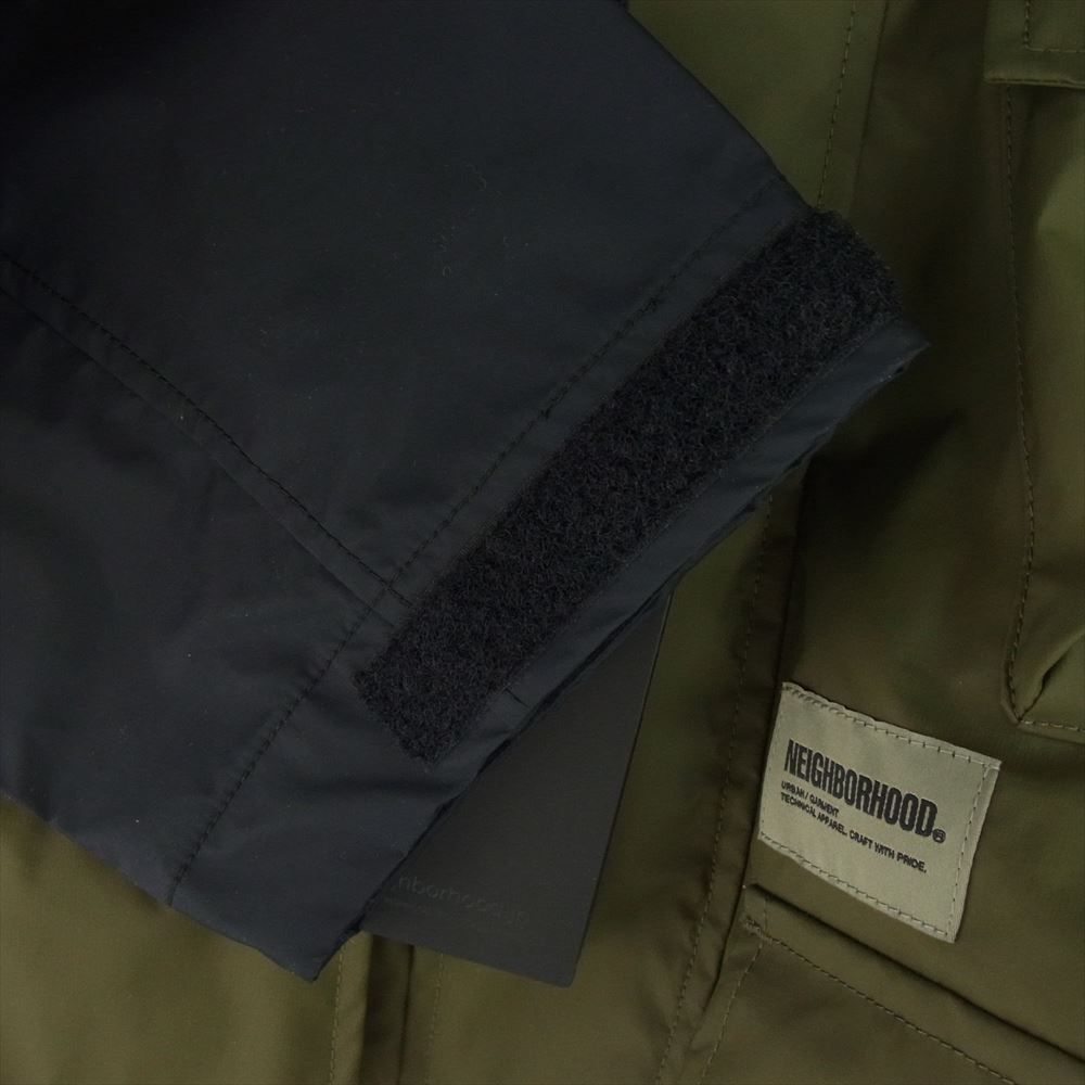 NEIGHBORHOOD ネイバーフッド ジャケット 24SS 241TSNH-JKM09 MOUNTAIN PARKA マウンテン パーカ  ブラック系 カーキ系 S【中古】