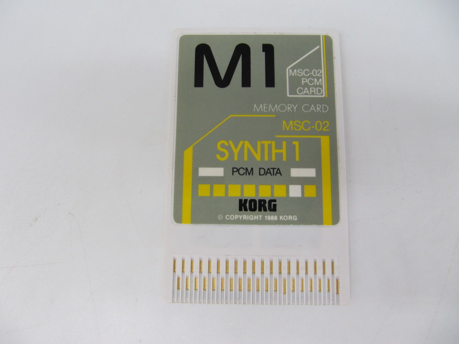 【希少】Korg メモリーカードセット MPC-02/MSC-02 M1シリーズ 希少】Korg メモリーカードセット MPC-02/MSC-02 M1シリーズ