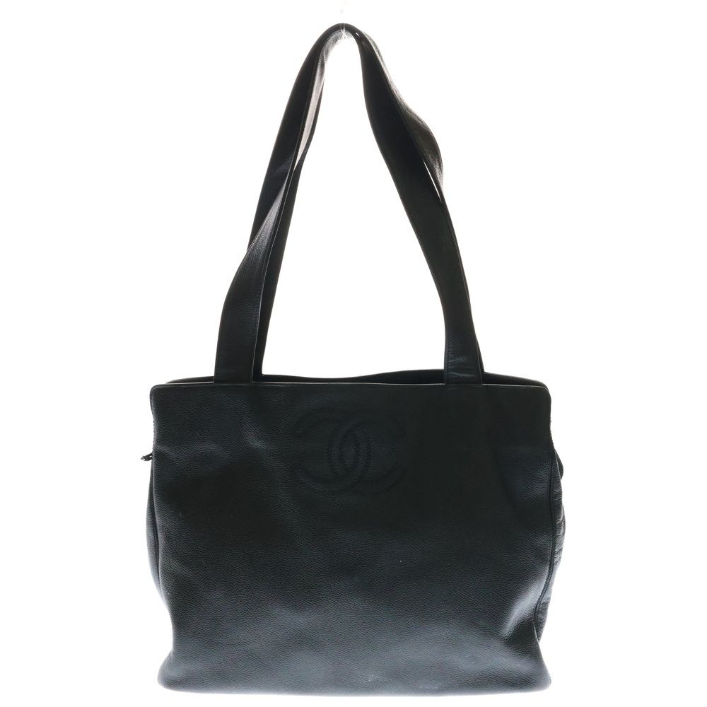 シャネル カーフィアスキン ココマーク トートバッグ A05572 CHANEL シャネル ココマーク トートバッグ カーフ レディース