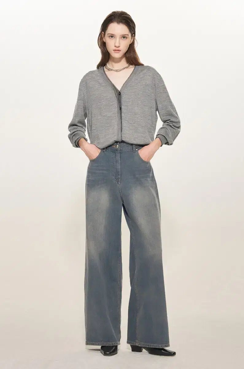 2025 TIME タイム ウォッシュド デニム パンツ The HANDSOME