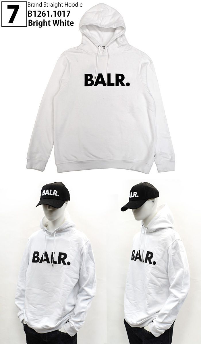 ボーラー BALR. パーカー トレーナー Mサイズ トップス 長袖 ブラック