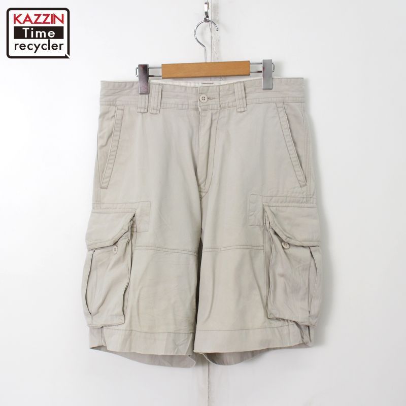 00s RALPH LAUREN カーゴ ショートパンツ メンズ Mサイズ相当