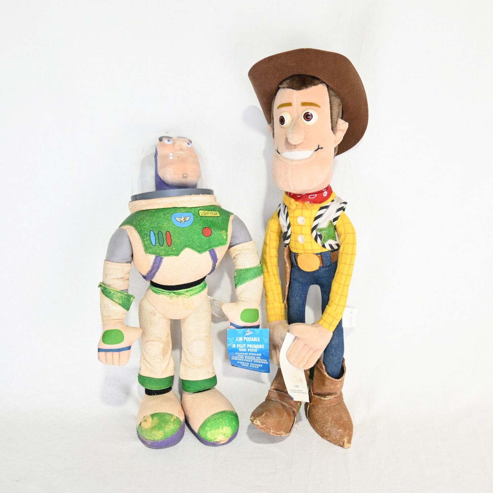 ○ 1990s Vintage TOY STORY stuffed toy 二体set トイストーリー