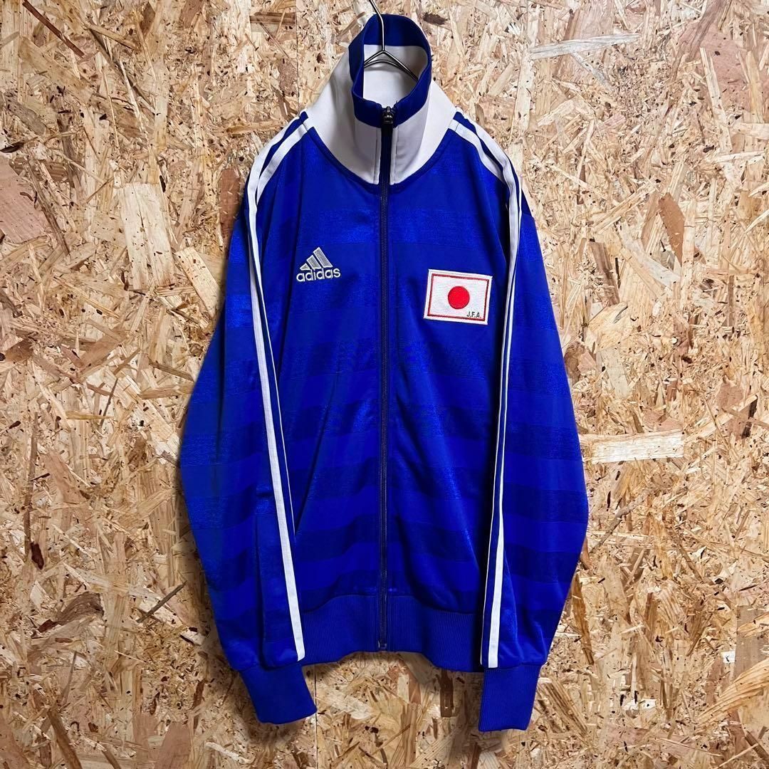 00s アディダス 日本代表 トラックジャケットジャージ 日章旗 日本保守
