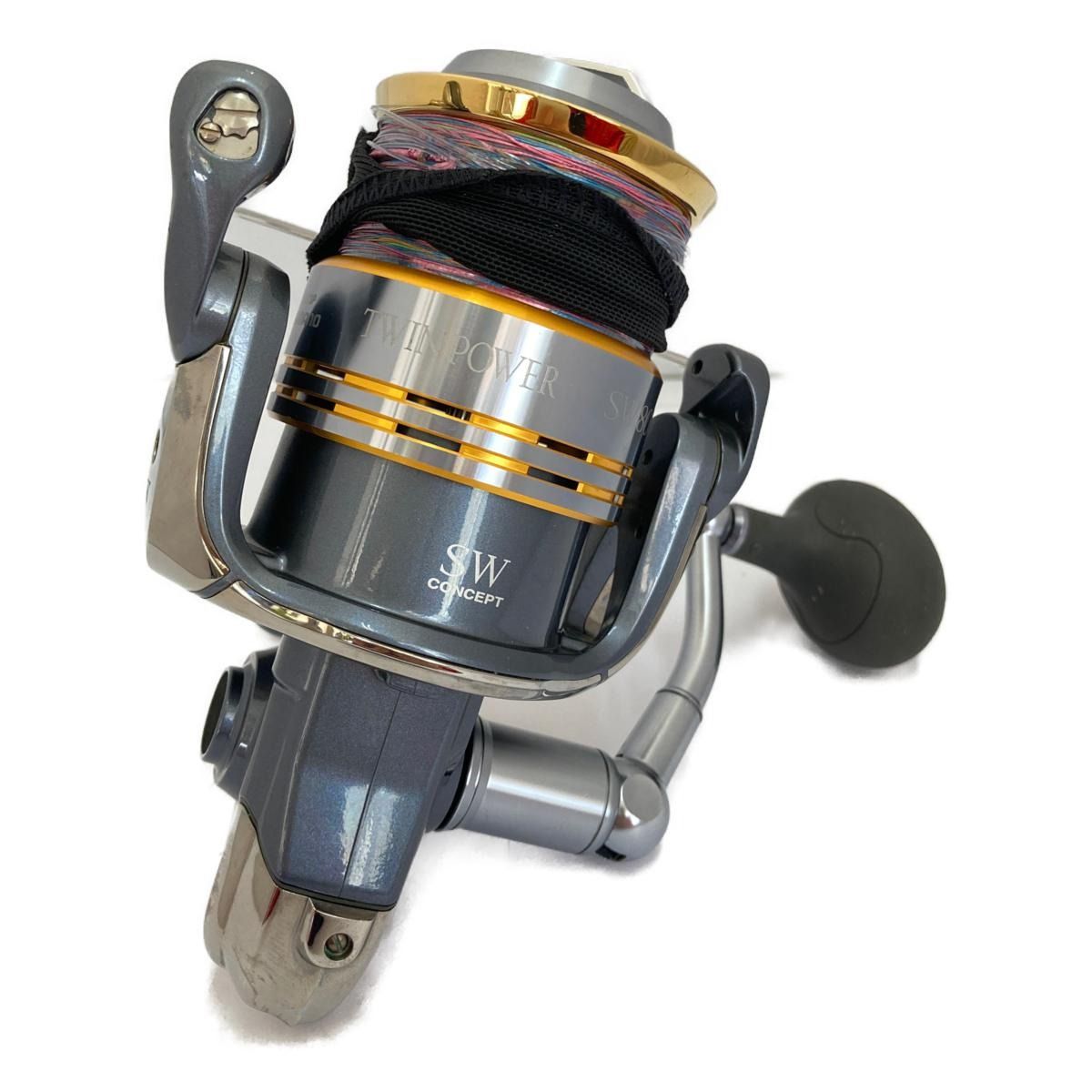 □□SHIMANO シマノ スピニングリール 09ツインパワーSW 8000HG 02330