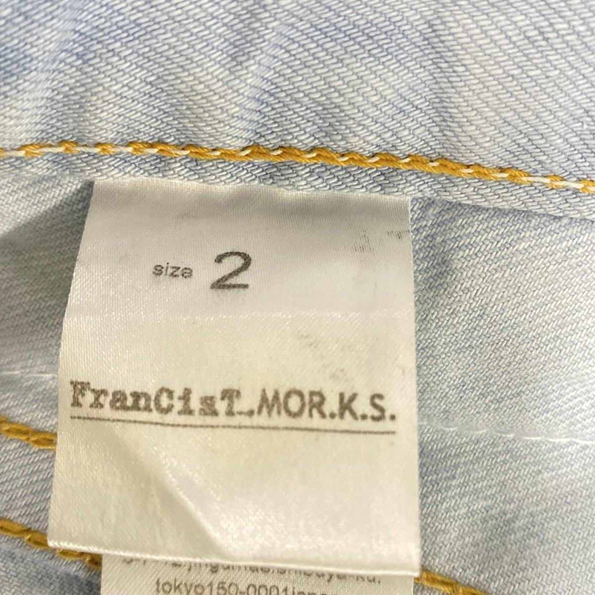 フランシストモークス ジーンズ