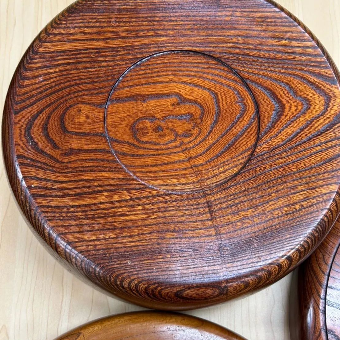 ◎【✨昭和レトロ✨】茶びつ 茶櫃 お盆 漆塗り 高級 木製 天然木