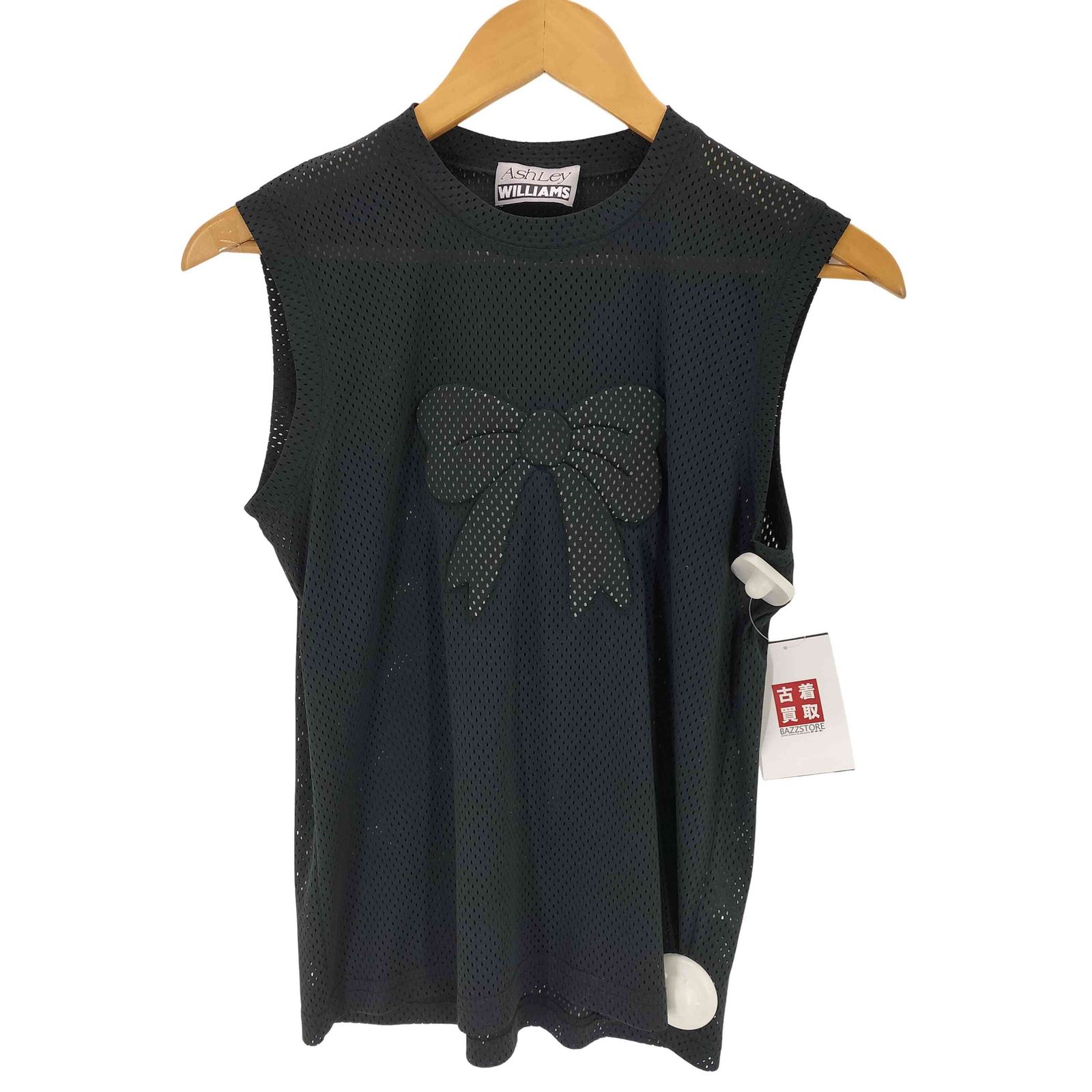 Ashely Williams 黒 メッシュ タンクトップ XS Ashely Williams 黒 メッシュ タンクトップ XS（【セット